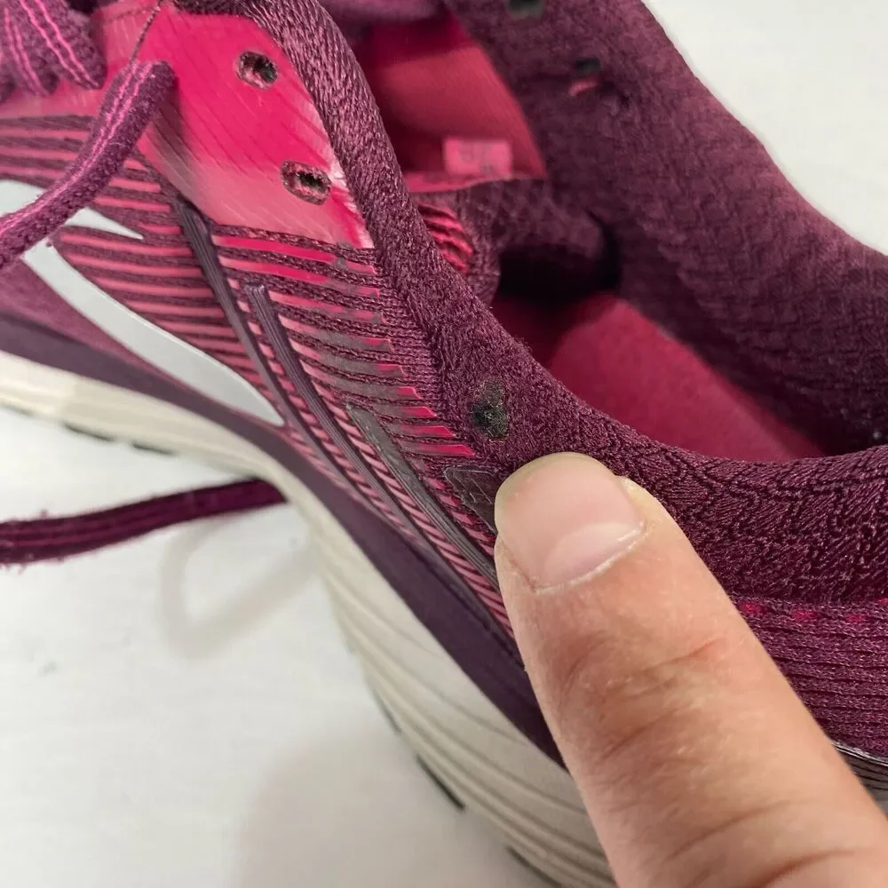 Brooks Adrenaline GTS 18 Womens Size 9 Shoes color Purple Sneaker.Comfort - Picture 4 of 11